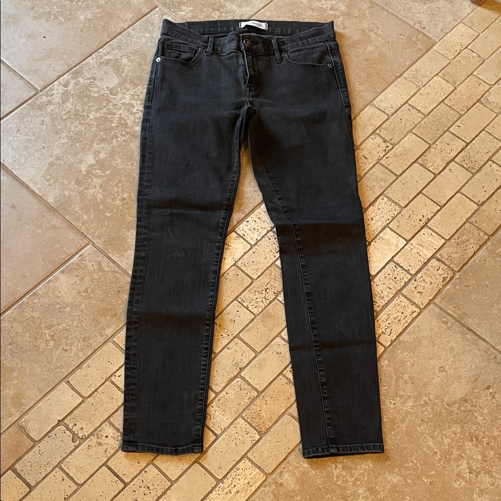 Women's Madewell Black Skinny Skinny Jeans